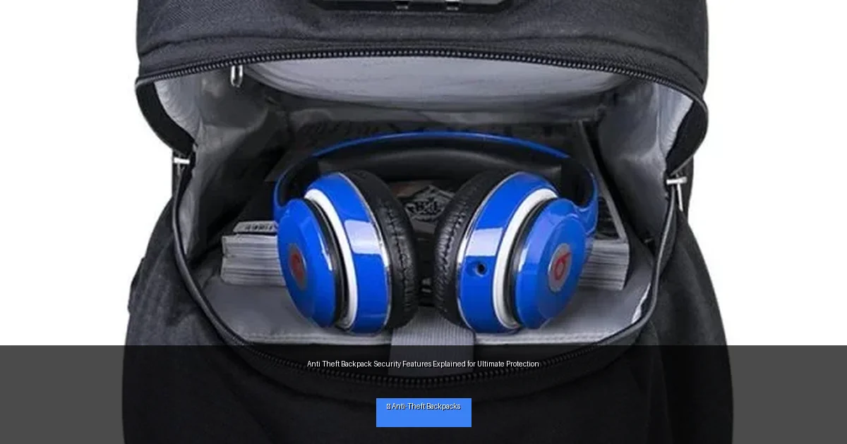 Anti Theft Backpack Security Features Explained for Ultimate Protection
