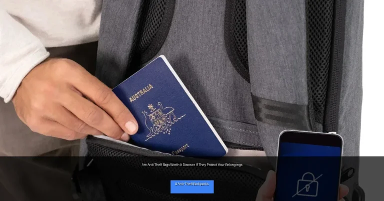 Are Anti Theft Bags Worth It Discover If They Protect Your Belongings