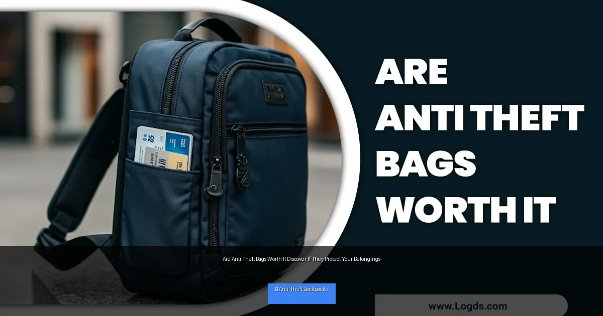 Are Anti Theft Bags Worth It Discover If They Protect Your Belongings