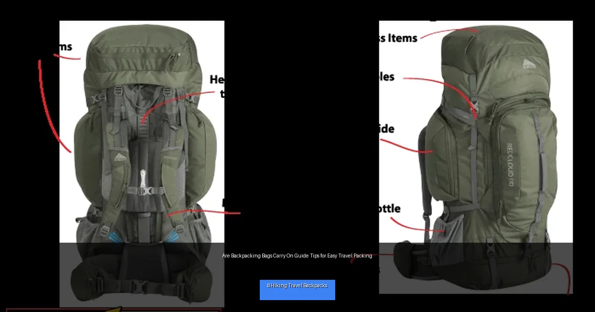 Are Backpacking Bags Carry On Guide Tips for Easy Travel Packing