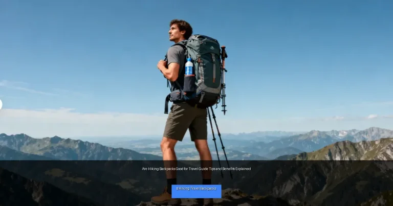 Are Hiking Backpacks Good for Travel Guide Tips and Benefits Explained