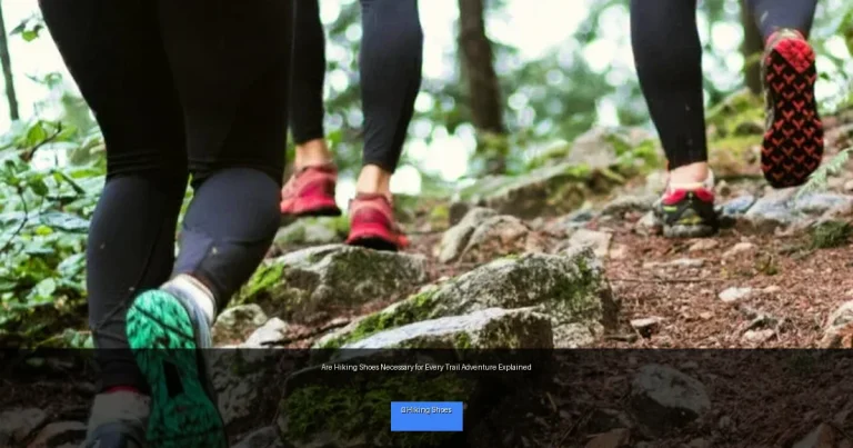 Are Hiking Shoes Necessary for Every Trail Adventure Explained