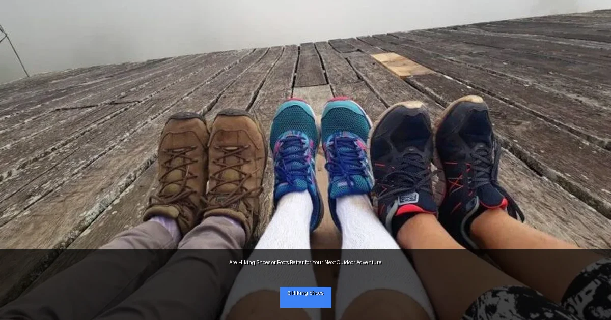 Are Hiking Shoes or Boots Better for Your Next Outdoor Adventure