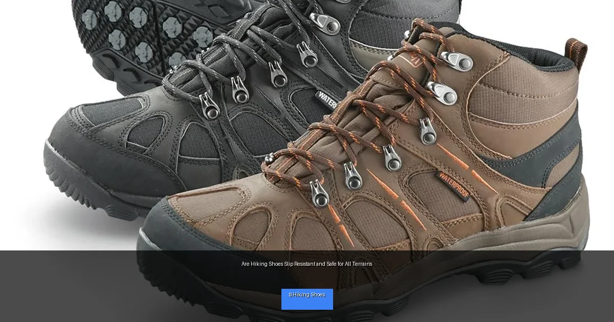 Are Hiking Shoes Slip Resistant and Safe for All Terrains