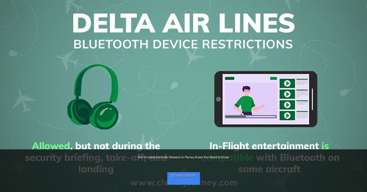 Are Wireless Earbuds Allowed on Planes Rules You Need to Know