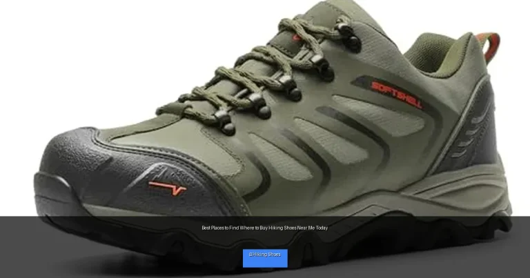 Best Places to Find Where to Buy Hiking Shoes Near Me Today