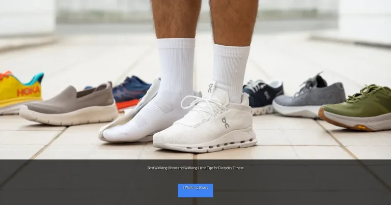 Best Walking Shoes and Walking Habit Tips for Everyday Fitness