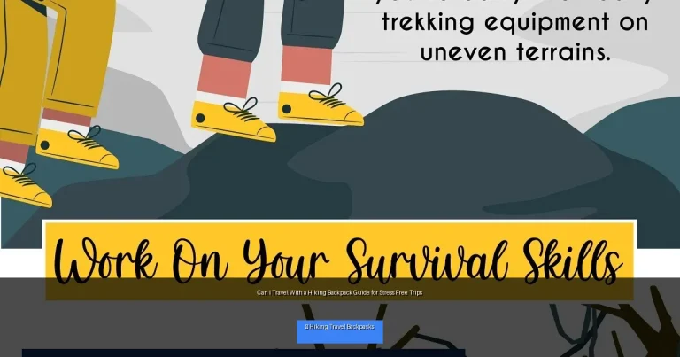 Can I Travel With a Hiking Backpack Guide for Stress Free Trips