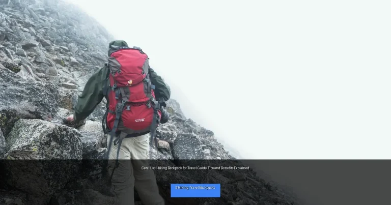 Can I Use Hiking Backpack for Travel Guide Tips and Benefits Explained