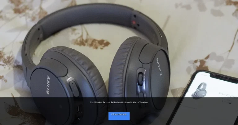 Can Wireless Earbuds Be Used on Airplanes Guide for Travelers