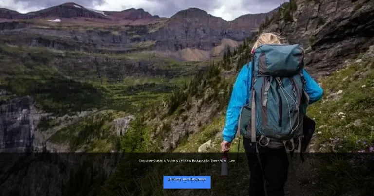 Complete Guide to Packing a Hiking Backpack for Every Adventure