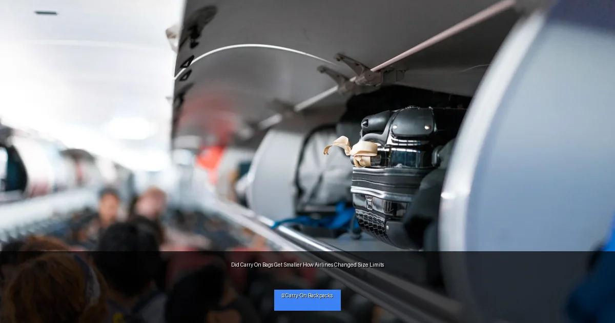 Did Carry On Bags Get Smaller How Airlines Changed Size Limits