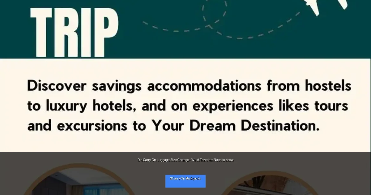 Did Carry-On Luggage Size Change - What Travelers Need to Know