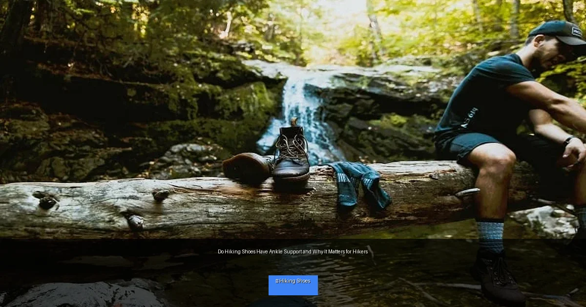 Do Hiking Shoes Have Ankle Support and Why It Matters for Hikers