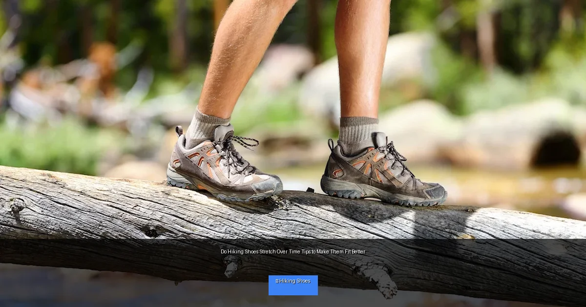 Do Hiking Shoes Stretch Over Time Tips to Make Them Fit Better