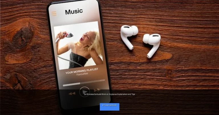 Do Wireless Earbuds Work on Airplanes Explanation and Tips