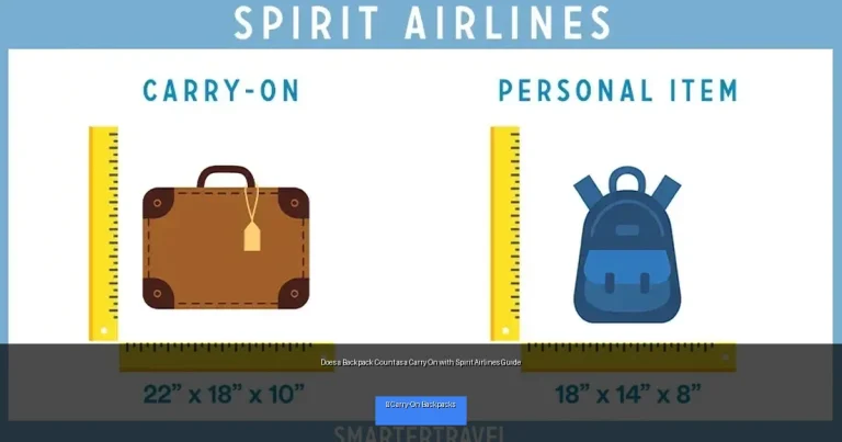Does a Backpack Count as a Carry On with Spirit Airlines Guide