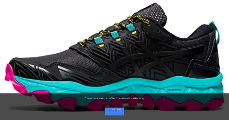 Does Asics Have Hiking Shoes That Combine Comfort and Durability