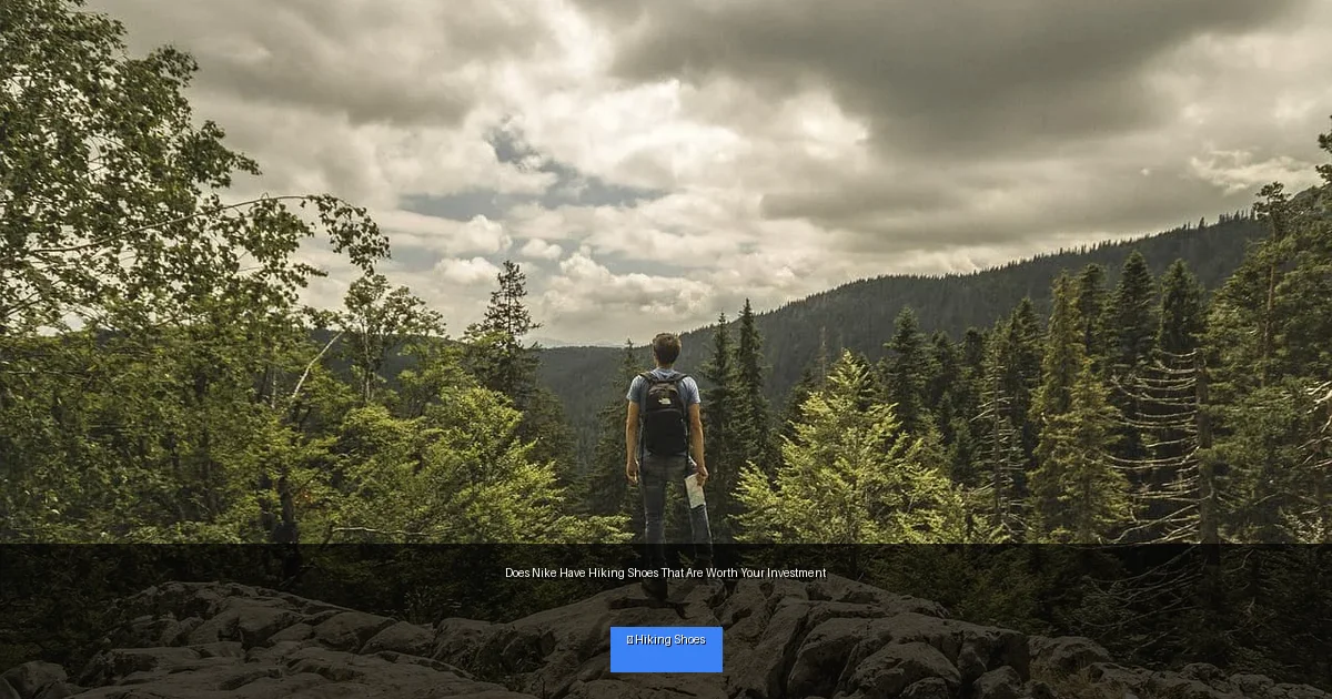 Does Nike Have Hiking Shoes That Are Worth Your Investment