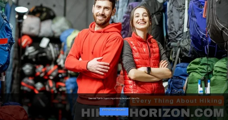 Essential Tips for Organizing a Hiking Backpack Like a Pro