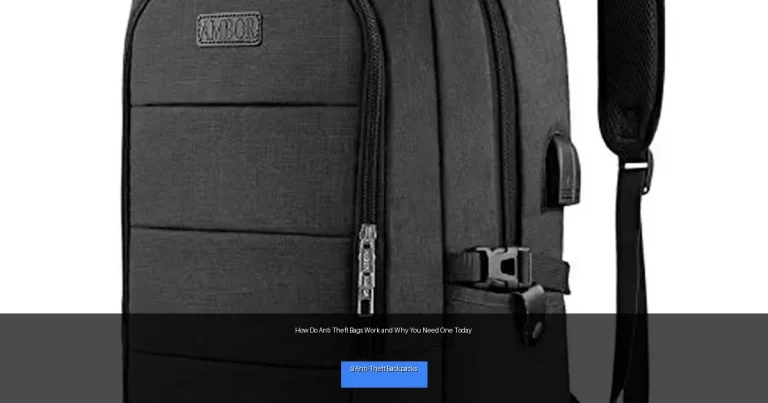 How Do Anti Theft Bags Work and Why You Need One Today