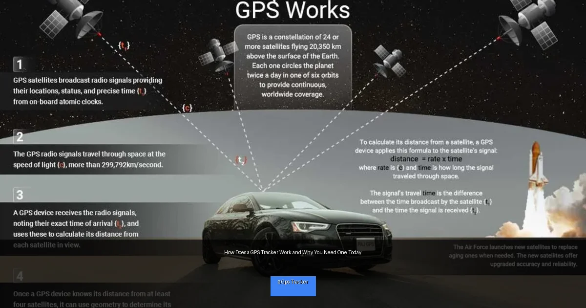 How Does a GPS Tracker Work and Why You Need One Today