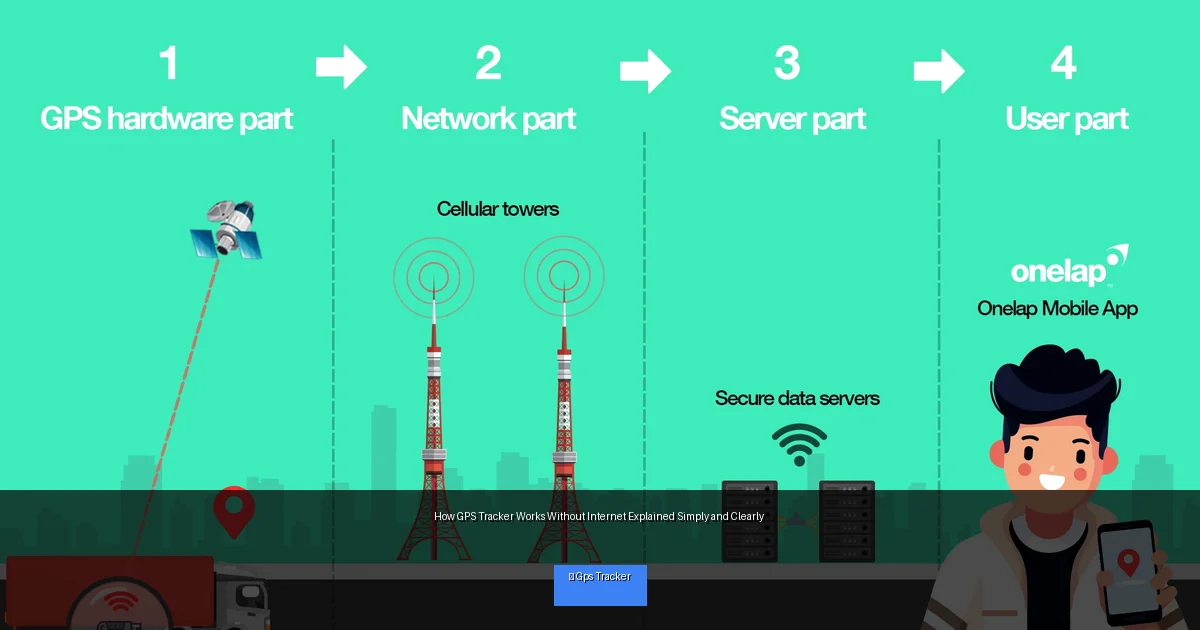 How GPS Tracker Works Without Internet Explained Simply and Clearly