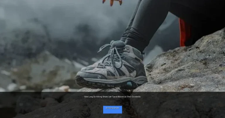 How Long Do Hiking Shoes Last Tips to Maximize Their Durability