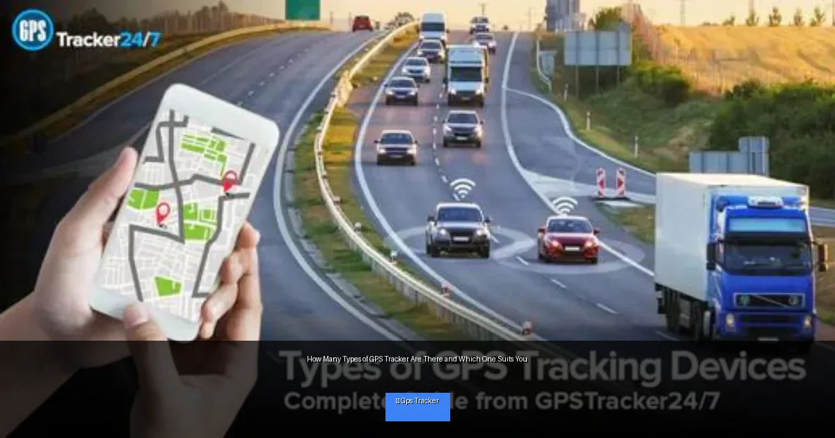 How Many Types of GPS Tracker Are There and Which One Suits You