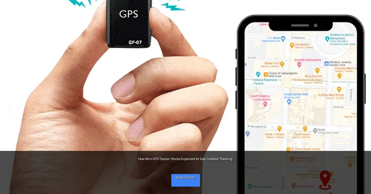 How Mini GPS Tracker Works Explained for Easy Location Tracking