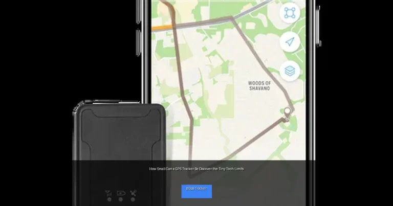 How Small Can a GPS Tracker Be Discover the Tiny Tech Limits