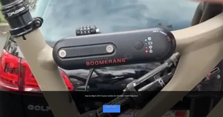 How to Attach GPS Tracker to Bike for Ultimate Theft Protection