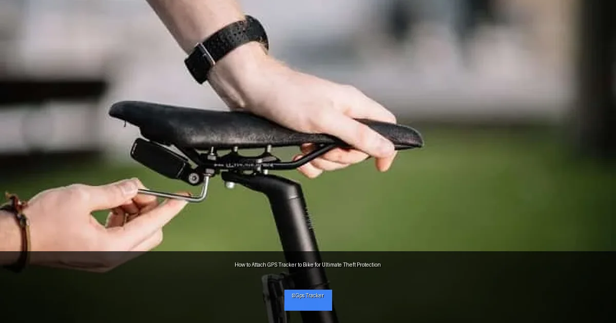 How to Attach GPS Tracker to Bike for Ultimate Theft Protection