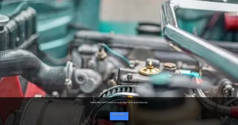 How to Attach GPS Tracker to Car for Easy Tracking and Security