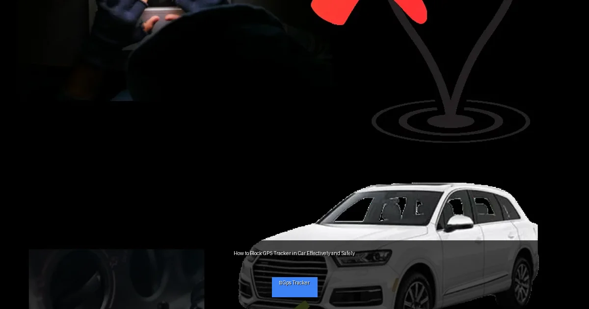 How to Block GPS Tracker in Car Effectively and Safely