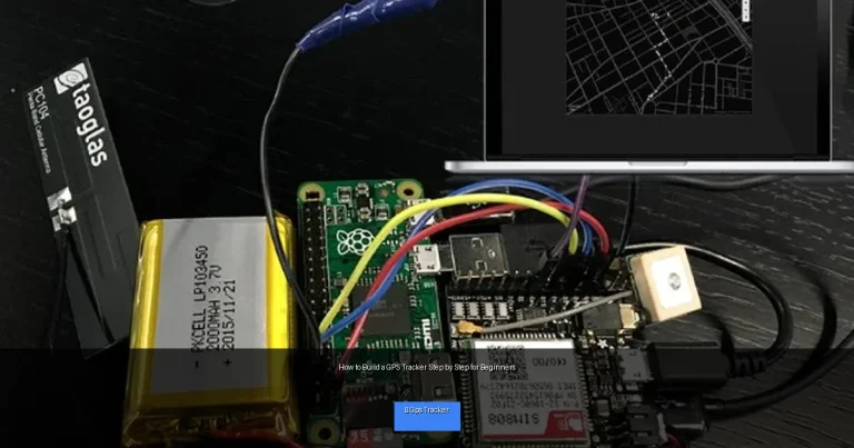 How to Build a GPS Tracker Step by Step for Beginners
