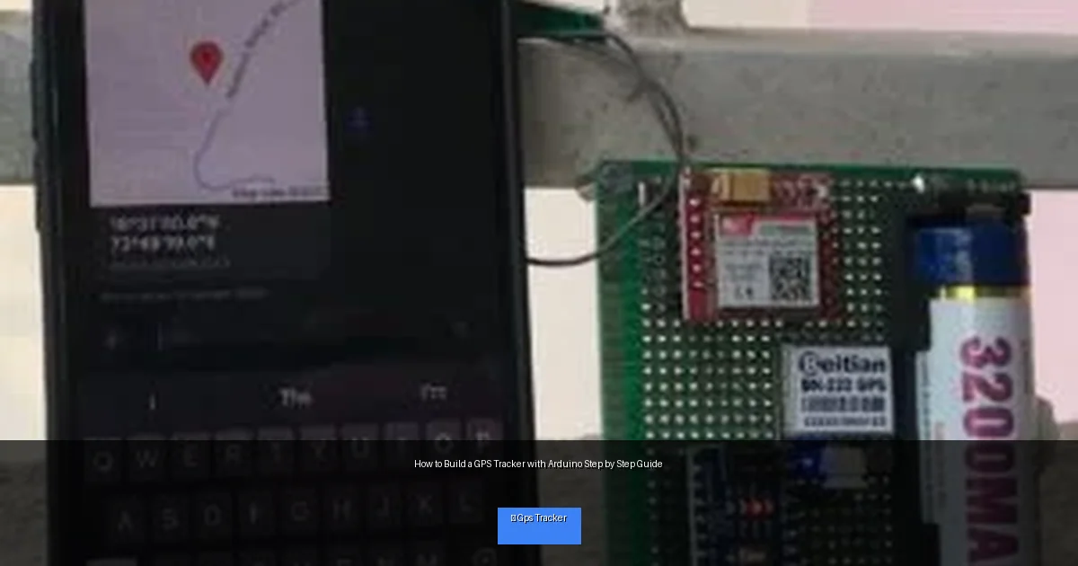 How to Build a GPS Tracker with Arduino Step by Step Guide