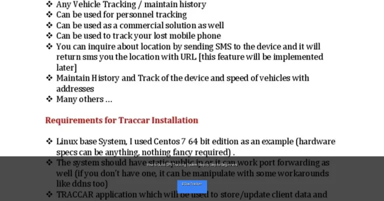 How to Build GPS Tracking System Step by Step for Beginners