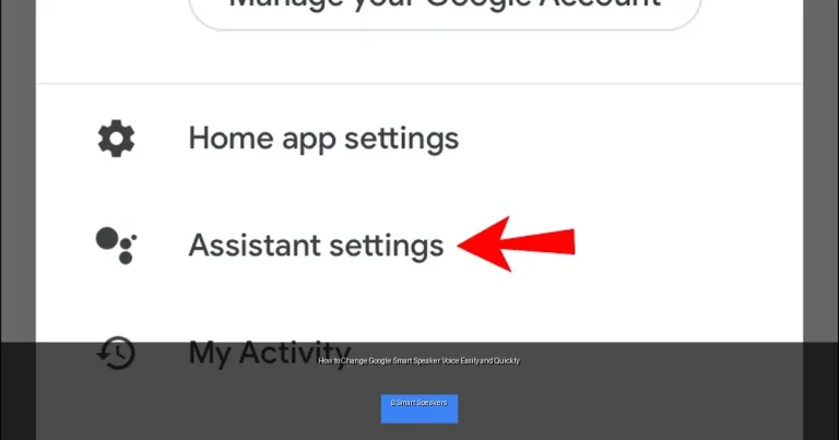 How to Change Google Smart Speaker Voice Easily and Quickly