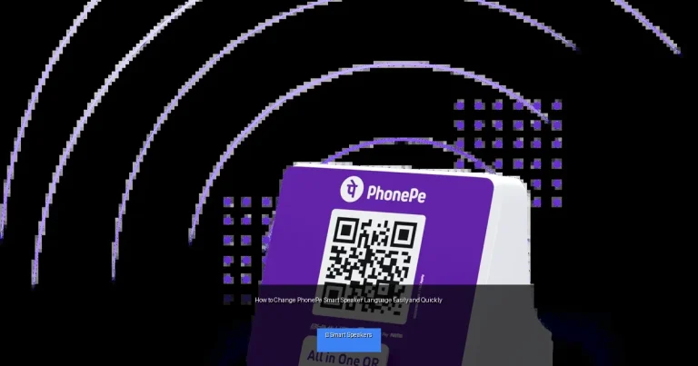 How to Change PhonePe Smart Speaker Language Easily and Quickly