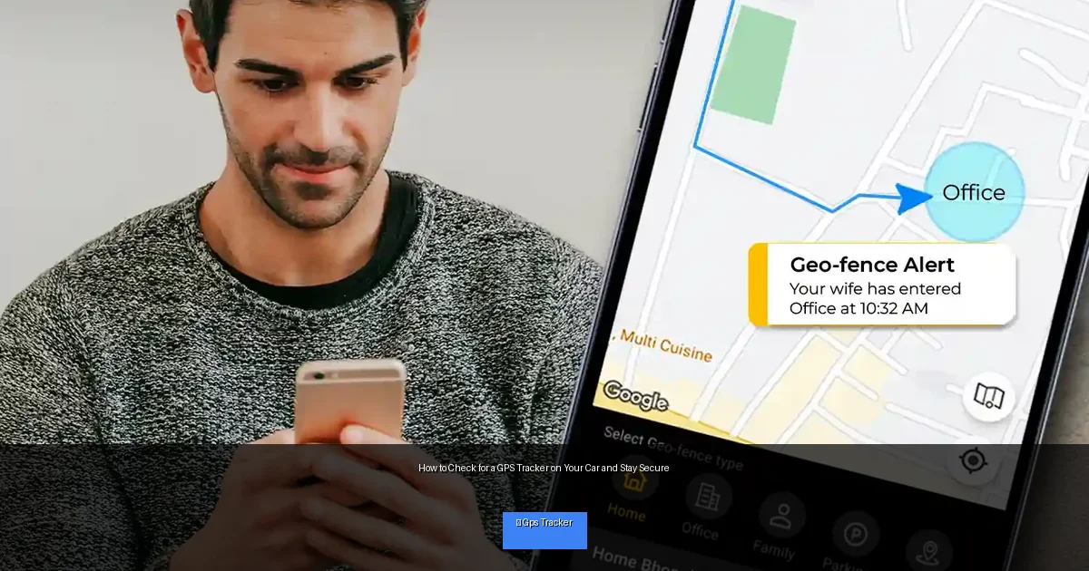 How to Check for a GPS Tracker on Your Car and Stay Secure