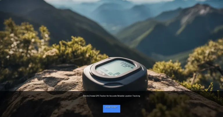 How to Choose GPS Tracker for Accurate Reliable Location Tracking