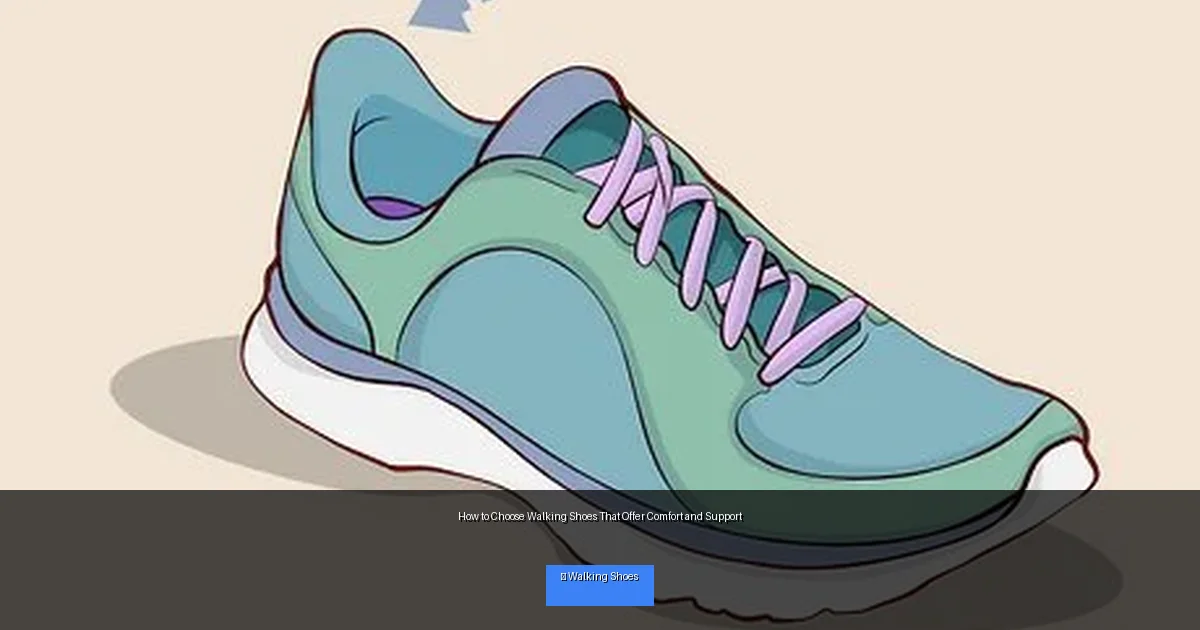 How to Choose Walking Shoes That Offer Comfort and Support