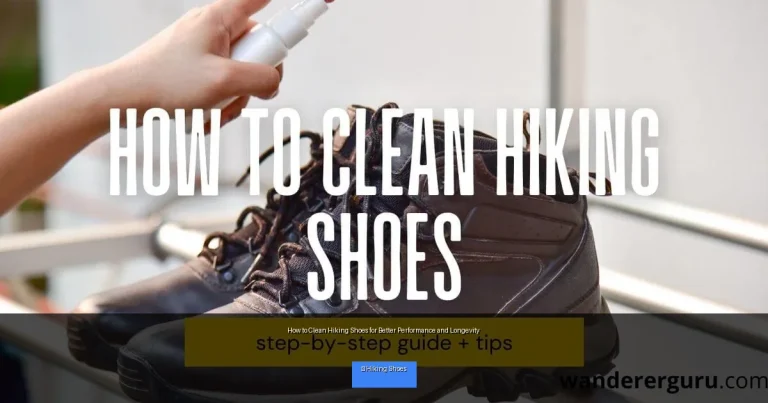 How to Clean Hiking Shoes for Better Performance and Longevity
