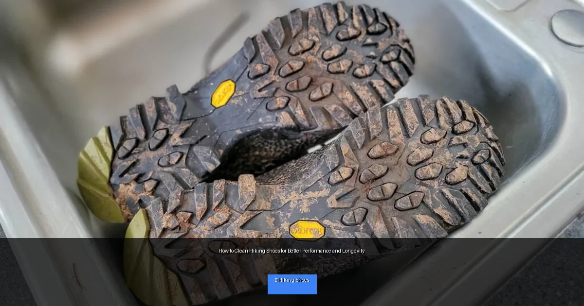 How to Clean Hiking Shoes for Better Performance and Longevity
