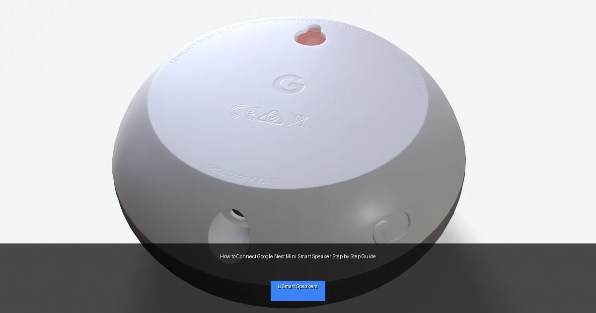 How to Connect Google Nest Mini Smart Speaker Step by Step Guide