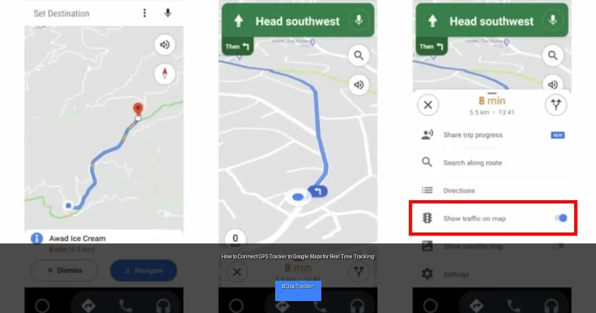 How to Connect GPS Tracker to Google Maps for Real Time Tracking