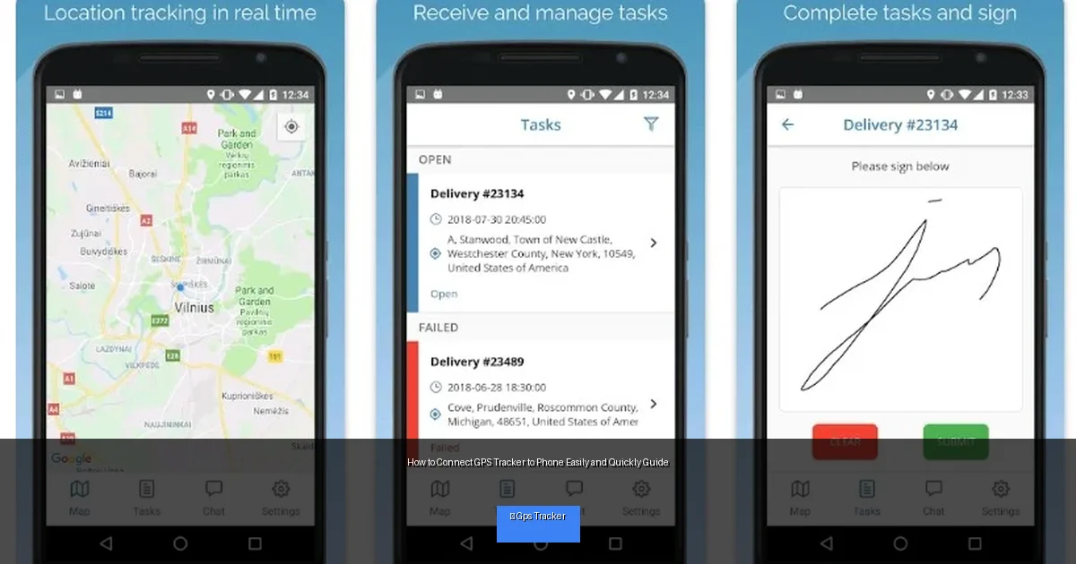 How to Connect GPS Tracker to Phone Easily and Quickly Guide
