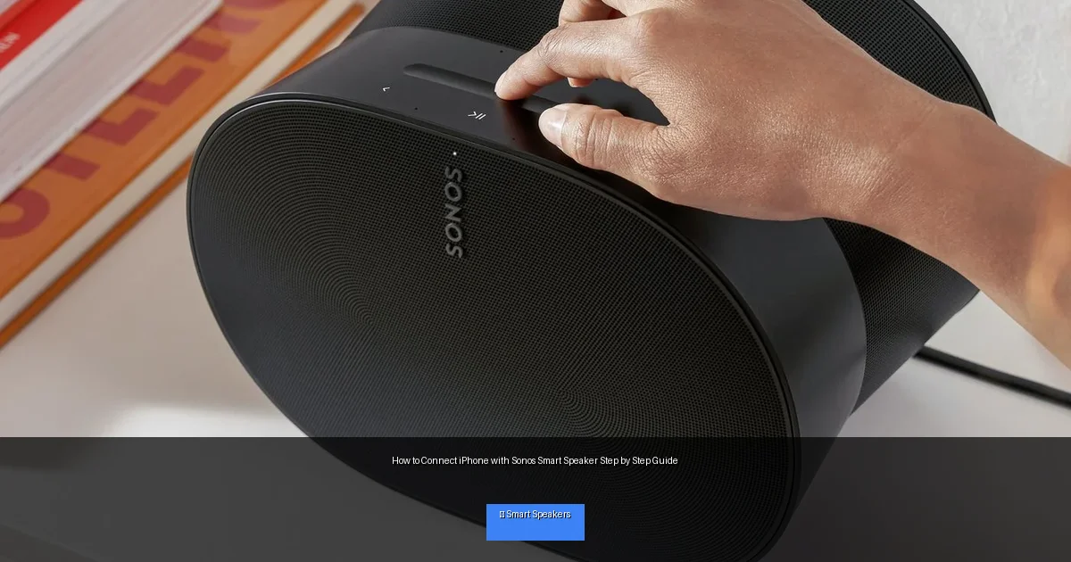 How to Connect iPhone with Sonos Smart Speaker Step by Step Guide