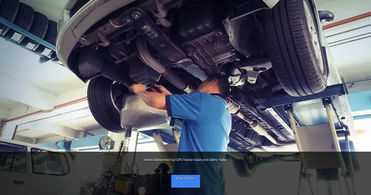 How to Disconnect Car GPS Tracker Easily and Safely Today